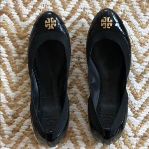 Tory Burch black Jolie flats